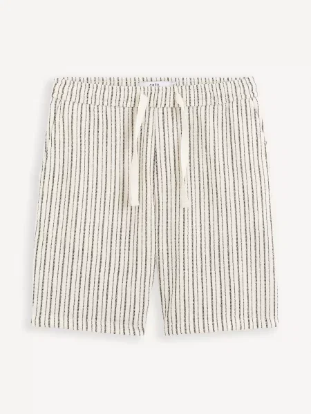 Pantaloni scurți Celio negru