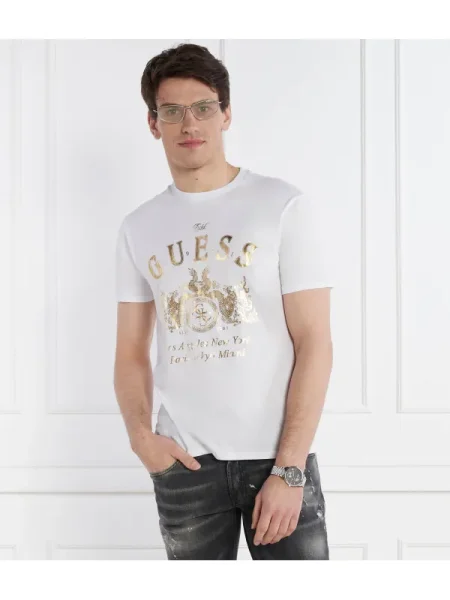 GUESS Tricou alb