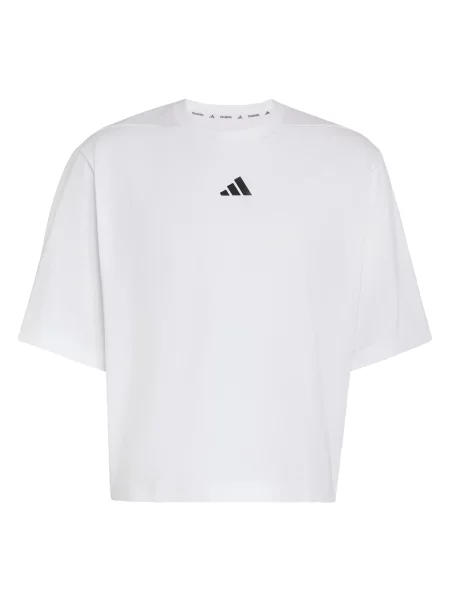 ADIDAS PERFORMANCE Tricou funcțional PrimeLift gri / negru alb