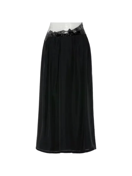 Fustă midi Maison Margiela negru