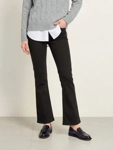 Tommy Hilfiger Flared Džíny Luna stay black černé