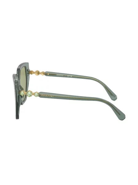 Sunčane naočale Swarovski Eyewear s kristalima zelena