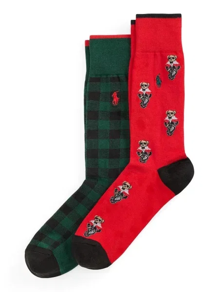 Polo Ralph Lauren ponožky pánske červená