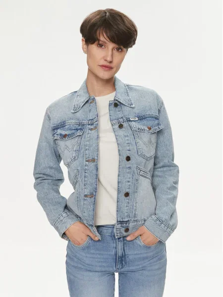 Wrangler Džínsová bunda Heritage modrá