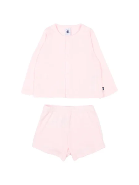 Koszula dziecięca Petit Bateau różowa
