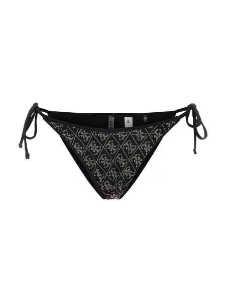 GUESS Slip costum de baie DIANE / transparent negru