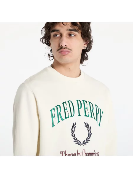 Bluza Fred Perry elegancka biała