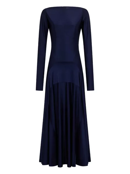 Rochie midi Rabanne până la genunchi de costum albastru
