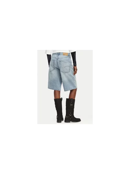 G-Star Raw Farmer rövidnadrág Clean Edge Wide Fit világoskék