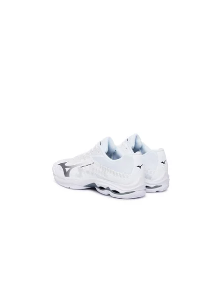 Batai uždaroms aikštelėms Mizuno Wave Lightning Pro balta