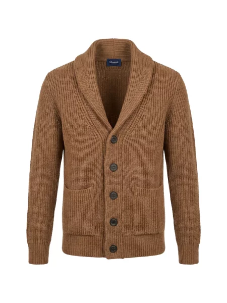 Gulerat cardigan Drumohr maro