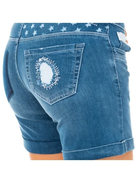 Pantaloni La Martina albastru