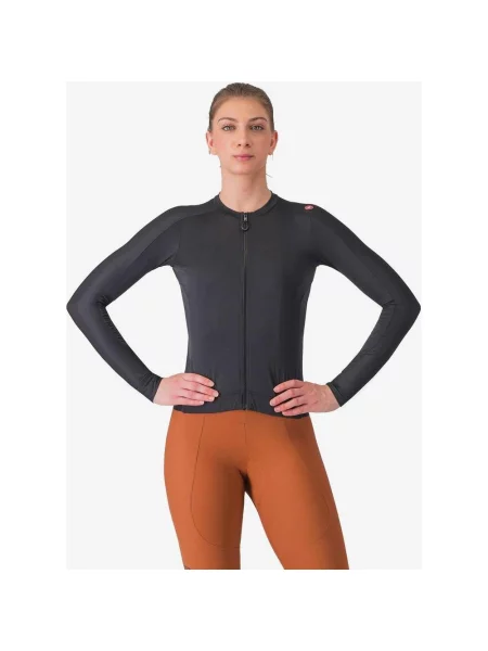 Koszulka rowerowa Castelli Espresso długa rękaw XL czarna