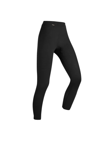 Legginsy termoaktywne narciarskie Wedze BL czarne