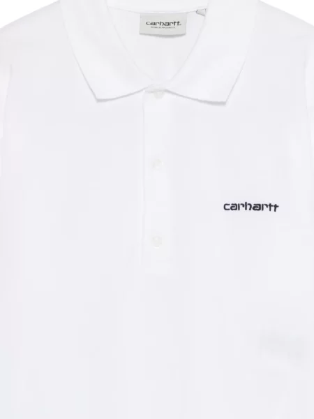 Top Carhartt Wip cu broderie alb