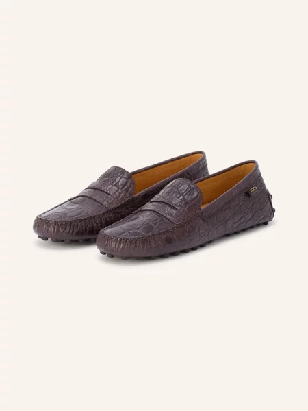 Tod's Mokasíny Gommino tmavě hnědá