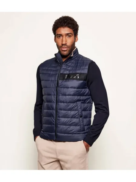 Boss Vestă Darolan Bleumarin negru