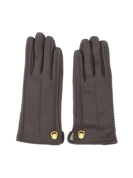 Rękawiczki Gianni Chiarini brązowe