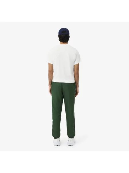 Lacoste Spodnie Dresowe Regular Fit zielone