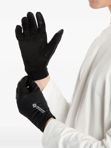 Absztrakt mintás kesztyű Adidas nyomtatás fekete
