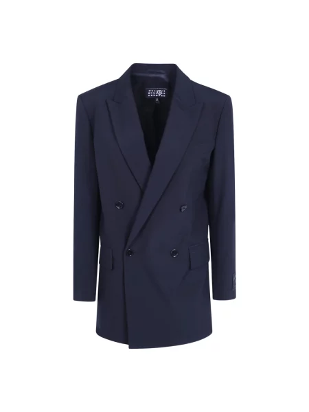 Marynarka Mm6 Maison Margiela niebieska