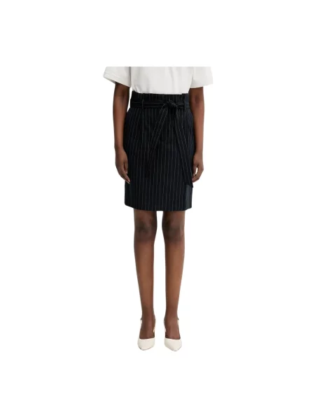 Spódnica mini Maison Kitsune czarna