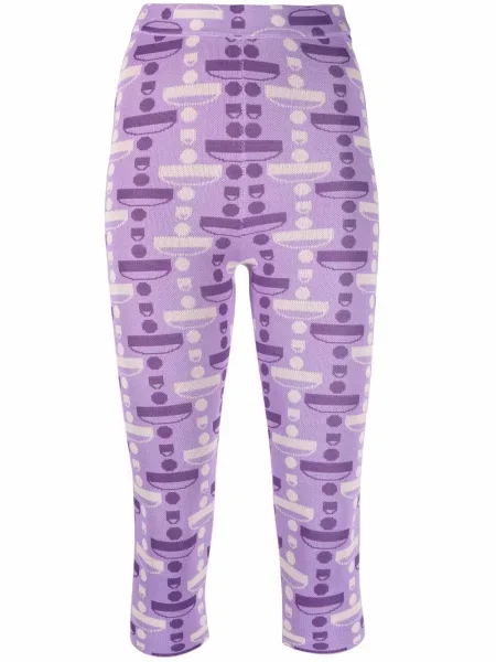 Dzianinowe kolarstwo spodenki sportowe Dodo Bar Or fioletowe