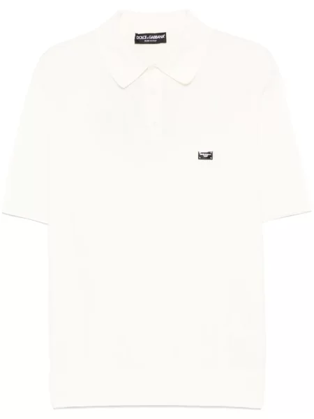 Polo Dolce & Gabbana alb