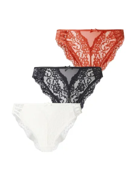 Hunkemöller Slip Belle roșu / negru alb