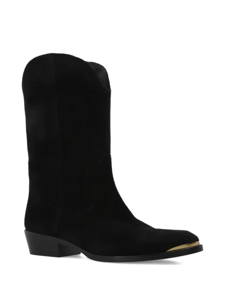 Botine Isabel Marant cowboy negru