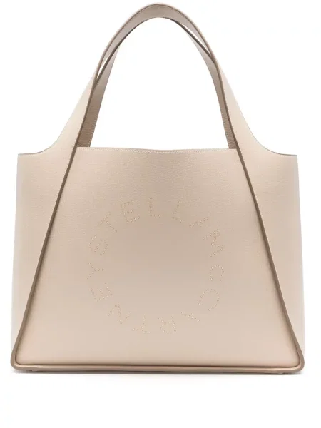 Geanta de piele Stella Mccartney din piele cu tepi