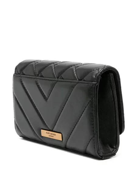 Geantă plic Kurt Geiger London negru