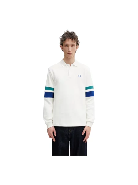 Fred Perry sweter biały
