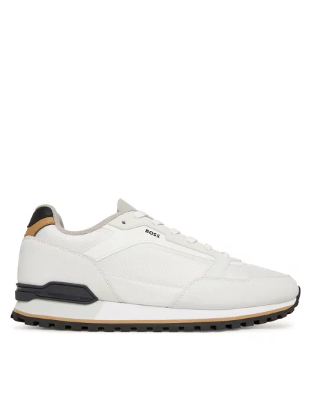 Sneakersy BOSS białe