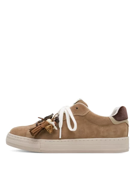 Sneakersy Tamaris Béžová biela