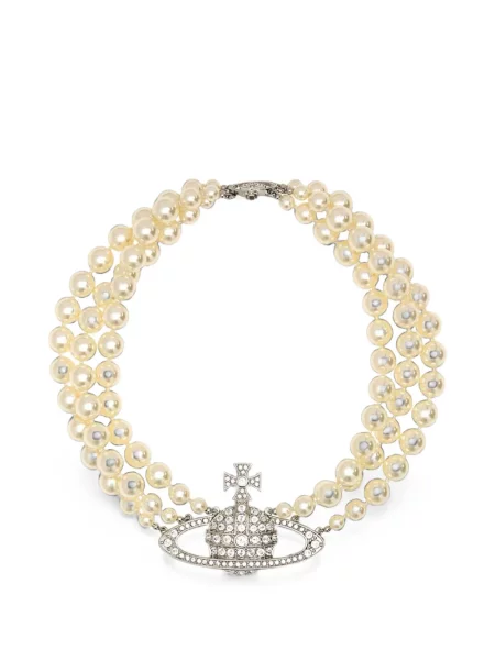 Colier Vivienne Westwood cu perle