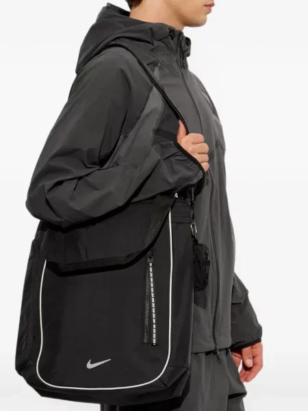 Sală de gimnastică pantaloni scurți Nike cu cordon din jerseu negru
