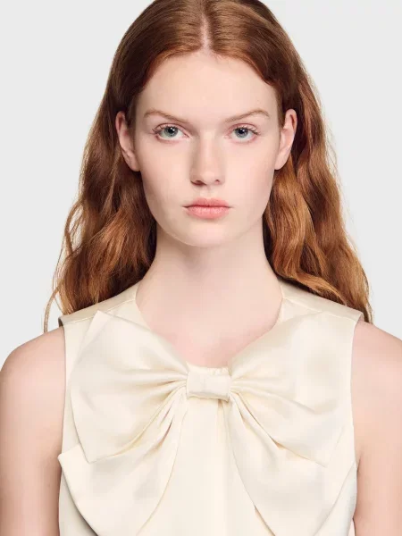 Топ Sandro білий