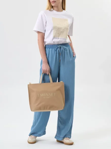 Брюки Twinset голубые