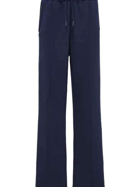 OH APRIL Pantaloni Joan albastru marin alb