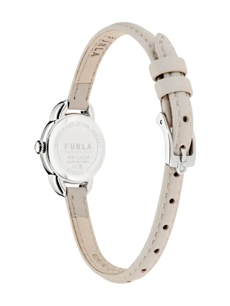 Кожаный презрамки часовник Furla сиво
