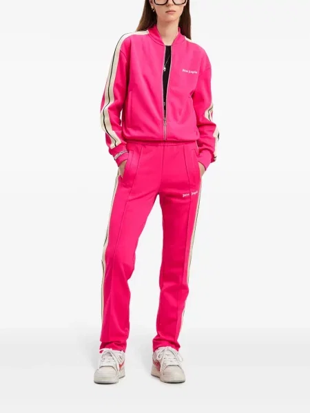 Pantaloni Palm Angels roz