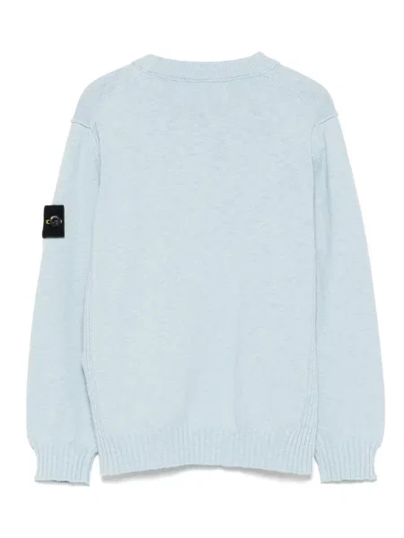 Sweter dziecięcy Stone Island niebieski
