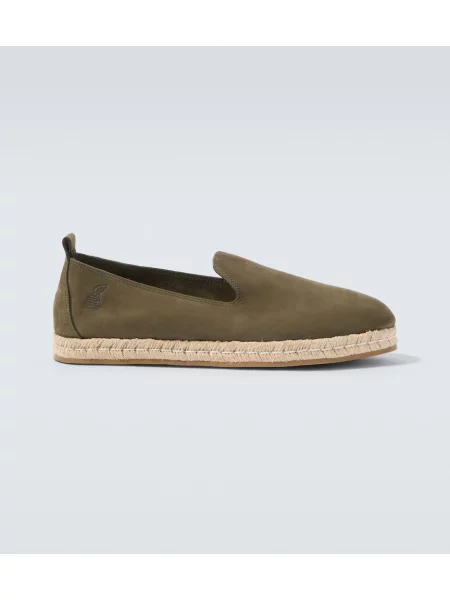 Espadrile Ancient Greek Sandals din piele verde