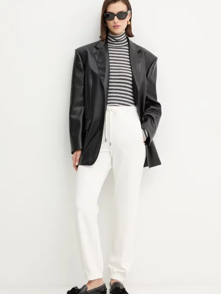 Лонгслів з додаванням вовни MM BLASY гольф сірий