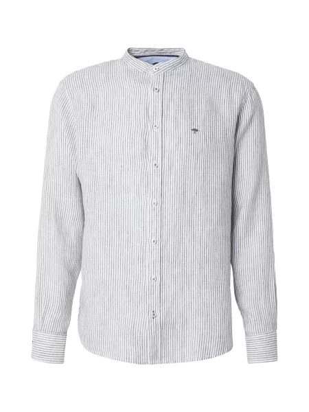 FYNCH-HATTON Košile Classic khaki bílá