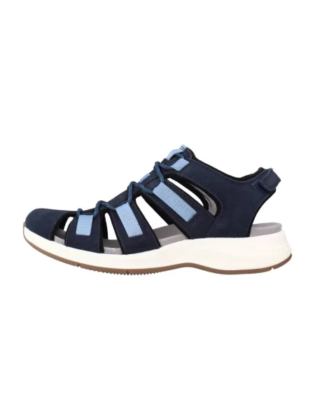 Sandały Clarks zamszowe niebieskie