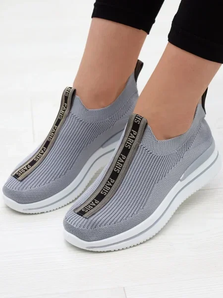 Slip-on маратонки Resti бяло