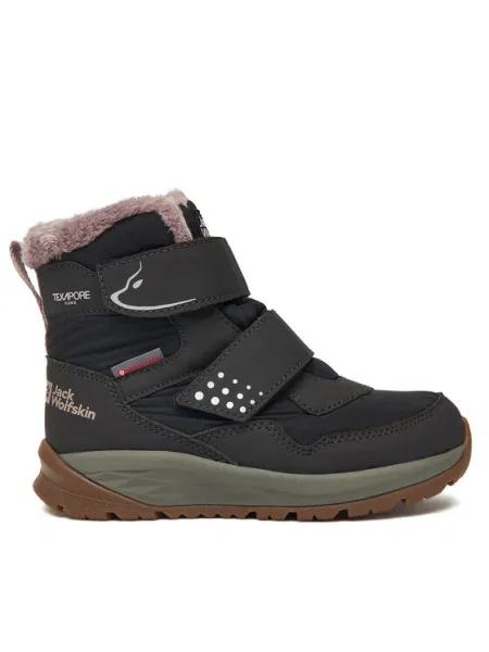Jack Wolfskin Cizme de zăpadă Polar Bear-g Texapore High Vc K negru