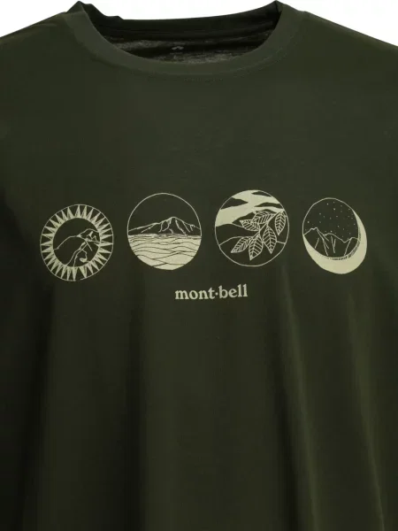 Tricou Montbell cu imagine verde